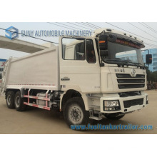 Camion à ordures de 20cbm 6X4 Shacman Comperssion